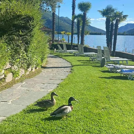 Holiday On The Lake Lugano 5 Bissone Exterior photo