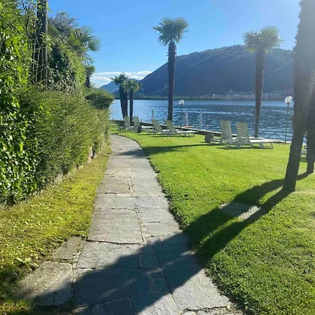 Holiday On The Lake Lugano 5 Bissone Exterior photo